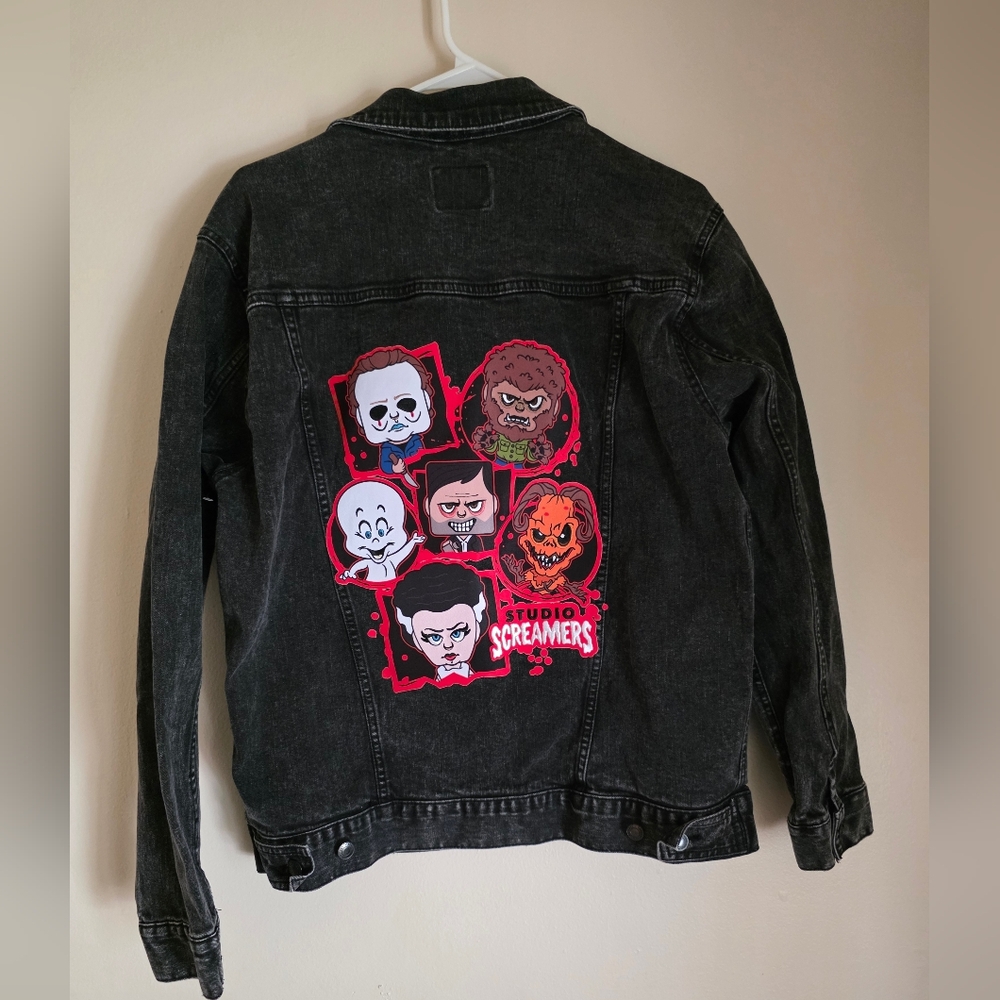 Universal Studios | Halloween Horror Nights | Denim Jacket | Size M | Nwot!